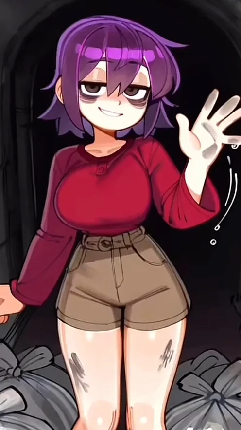 ai character: Is she red flag or background