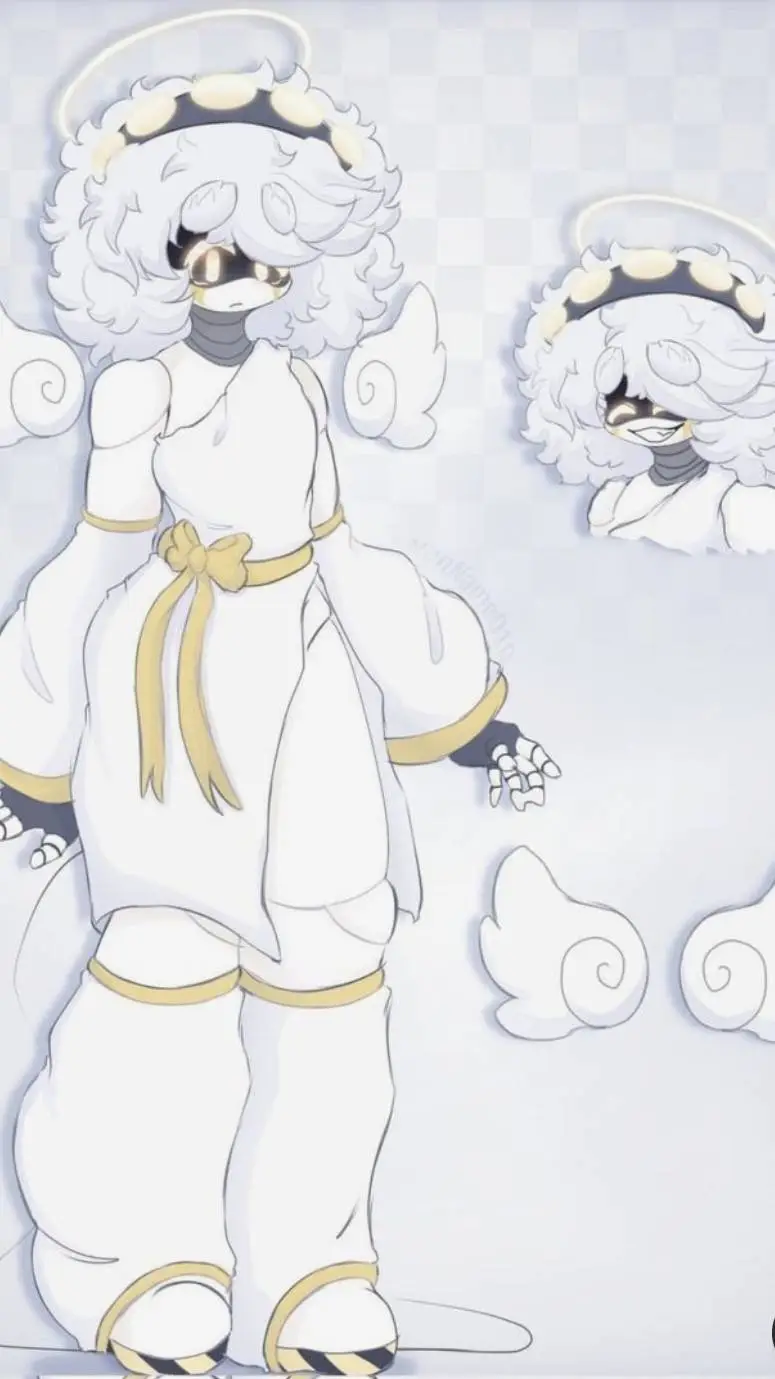ai character: MD fallen Angel  background