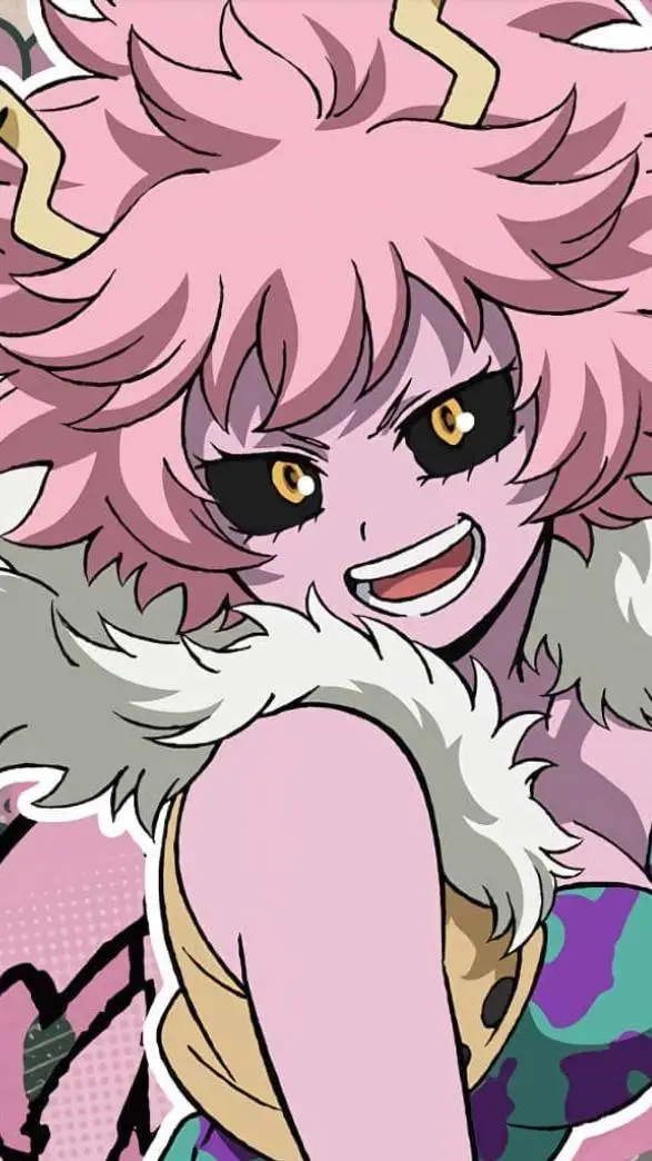 ai character: mina ashido background