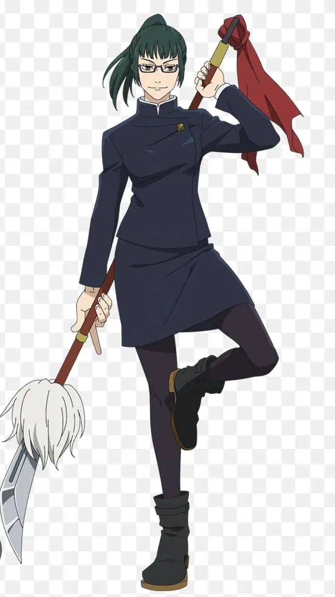 ai character: maki zenin background