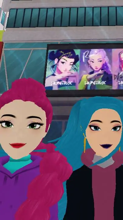 ai character: Delly and Millie background