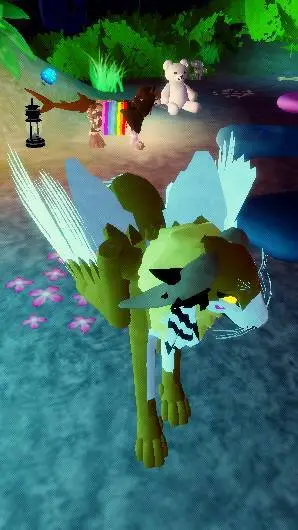 ai character: titan Wingeon background