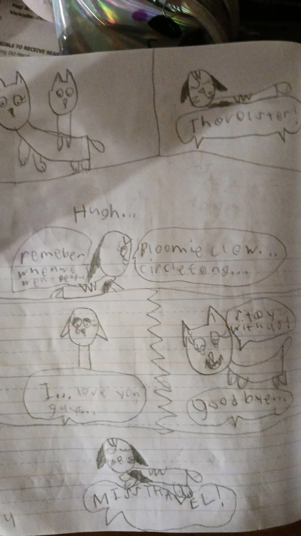ai character: fpe but cats... background