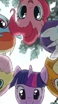 ai character: my Little pony  background