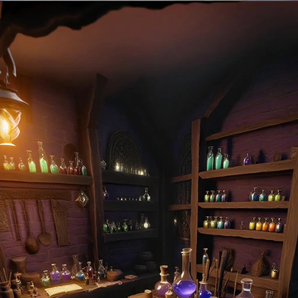 chat with ai character: Potion shop