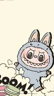 ai character: ʕ•ᴥ•ʔ Labubu ʕ•ᴥ•ʔ background