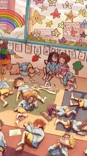 ai character: Mha Adoption background