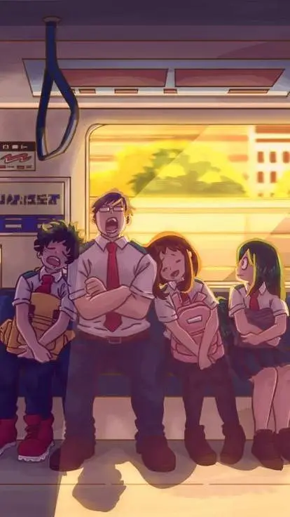 ai character: Mha Hotel background