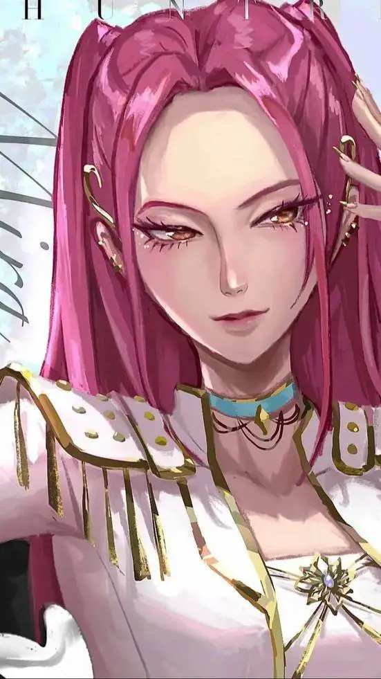 ai character: mira 🔥 🩷 background