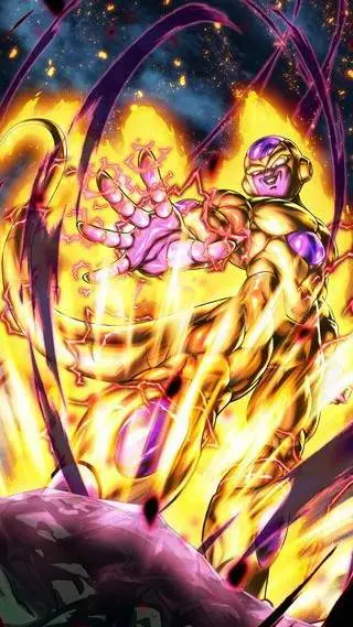 ai character: golden frieza background