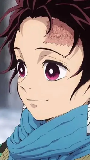 ai character: tanjiro Kamado  background