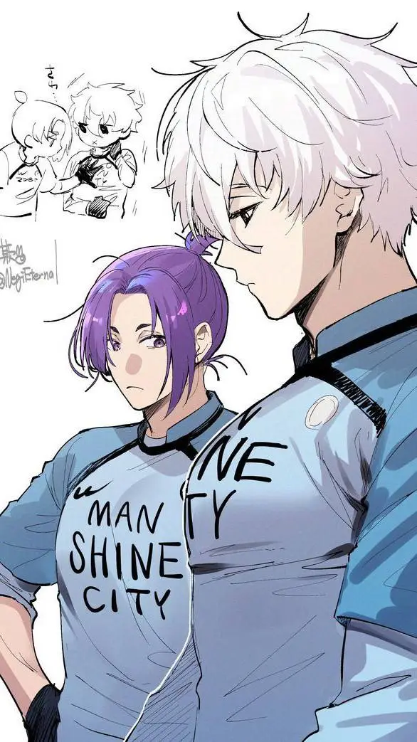 ai character: nagi x reo  background