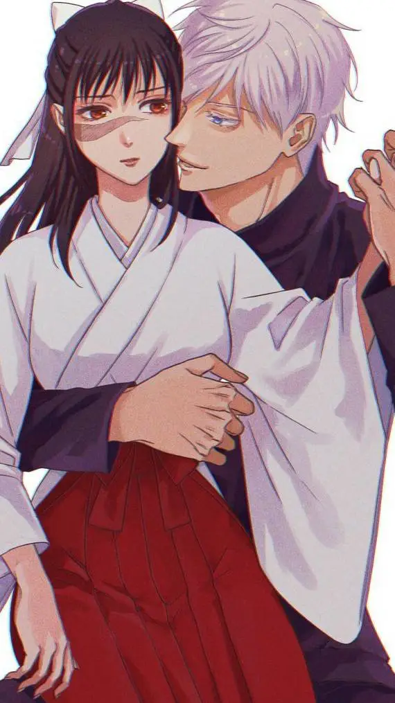 ai character: utahime x gojo background