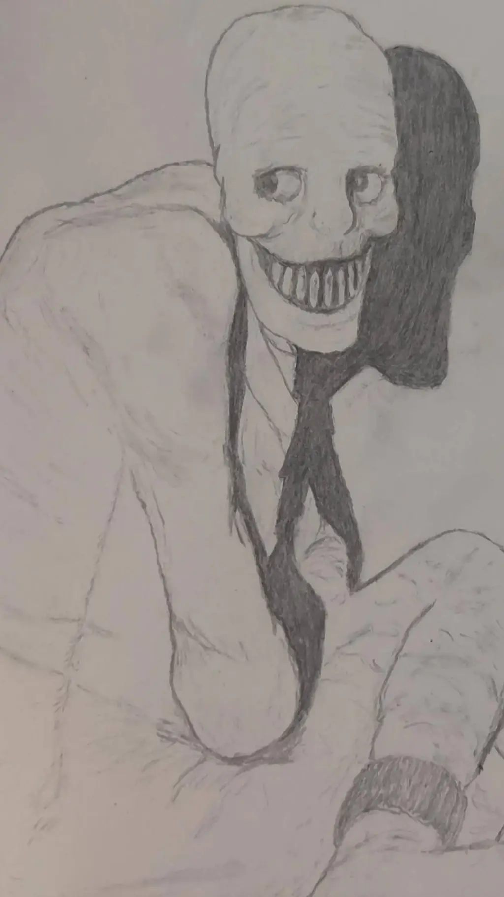 ai character: Scary time💀👹👻👽 background