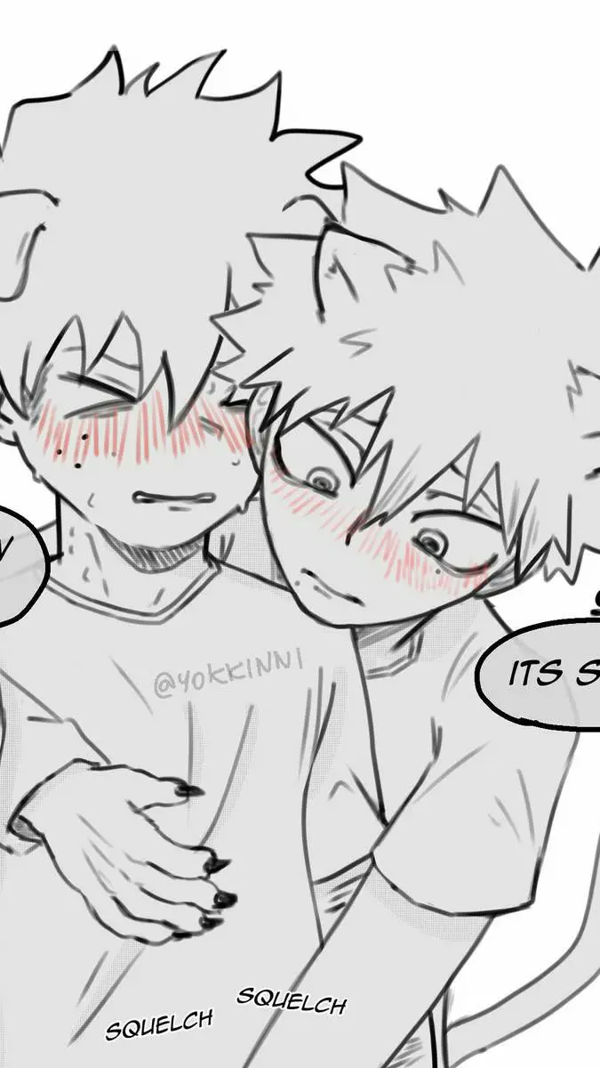 ai character: deku has bellyache background