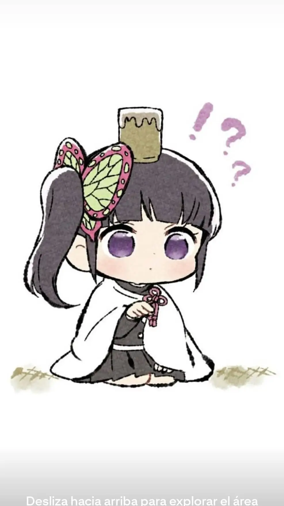 ai character: 🌹kanao tsuyuri 🌷 background