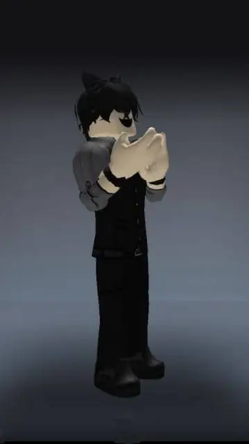 ai character: cat waiter background