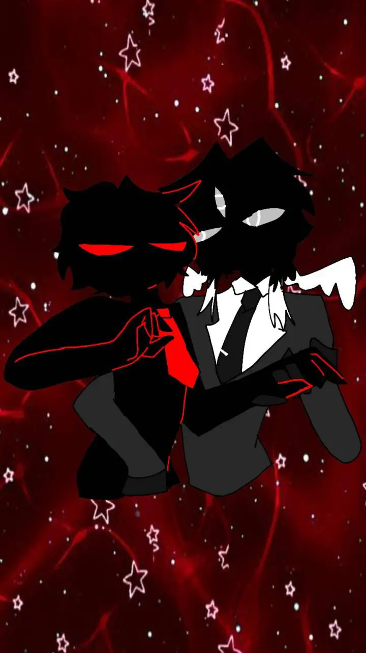 ai character: Starie x Bloodmoon background