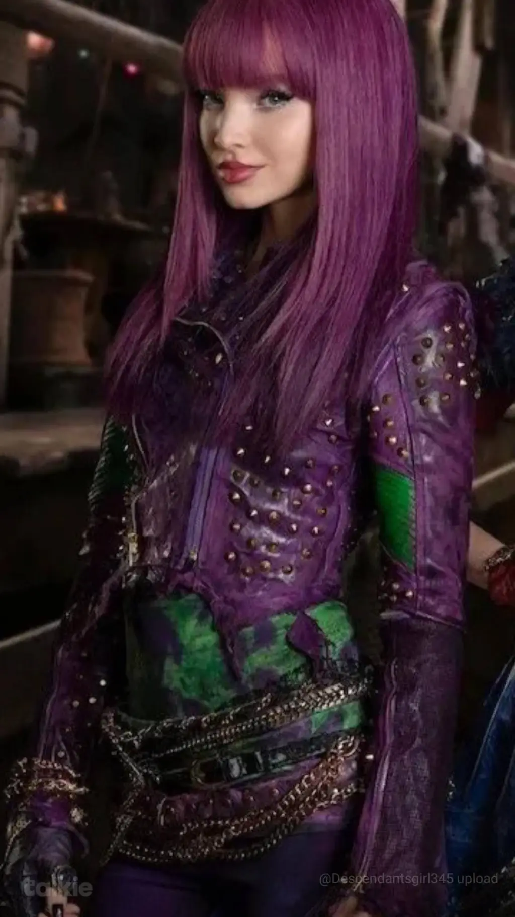 ai character: Mal/descendants 2 background