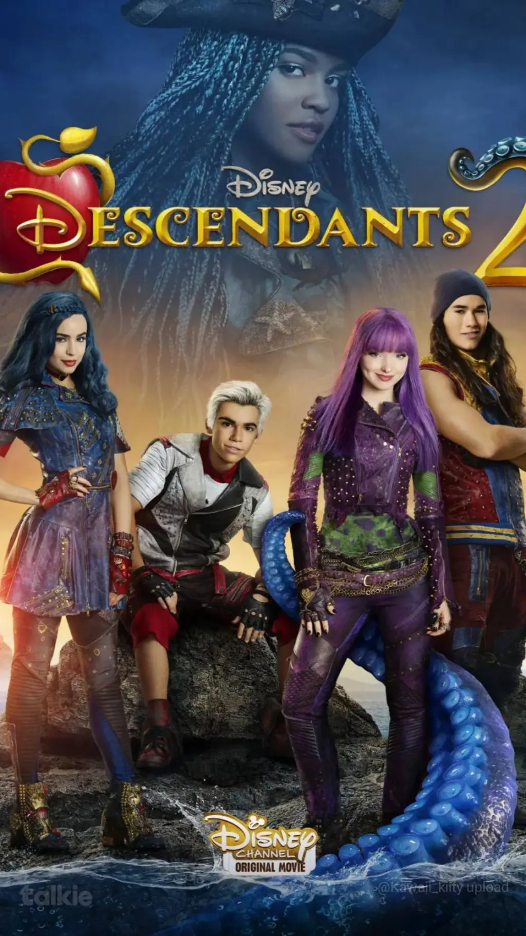 ai character: d2s Disney plus. background