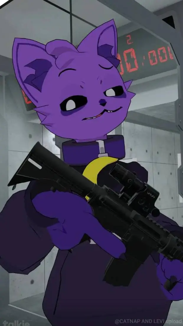 ai character: catnap background