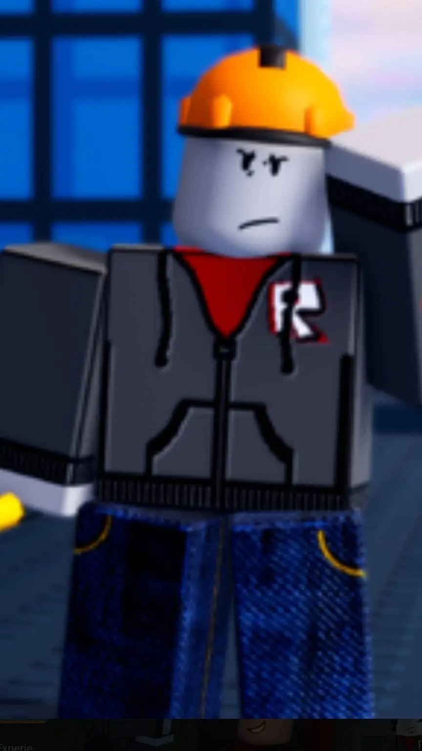 ai character: Builderman background