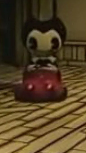 ai character: BATIM road trap p2 background