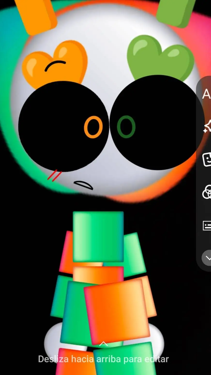 ai character: HeLlOoOoO😃👋 background