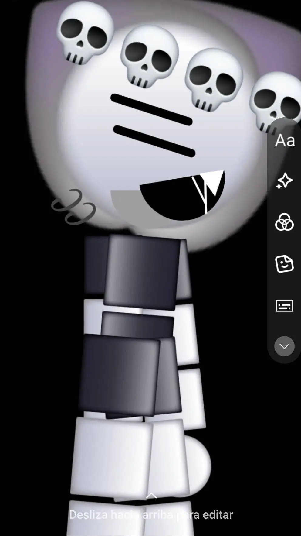 ai character: Emmm...🫤 background