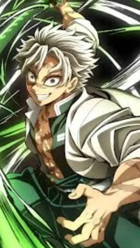 ai character: sanemi shinizugawa background