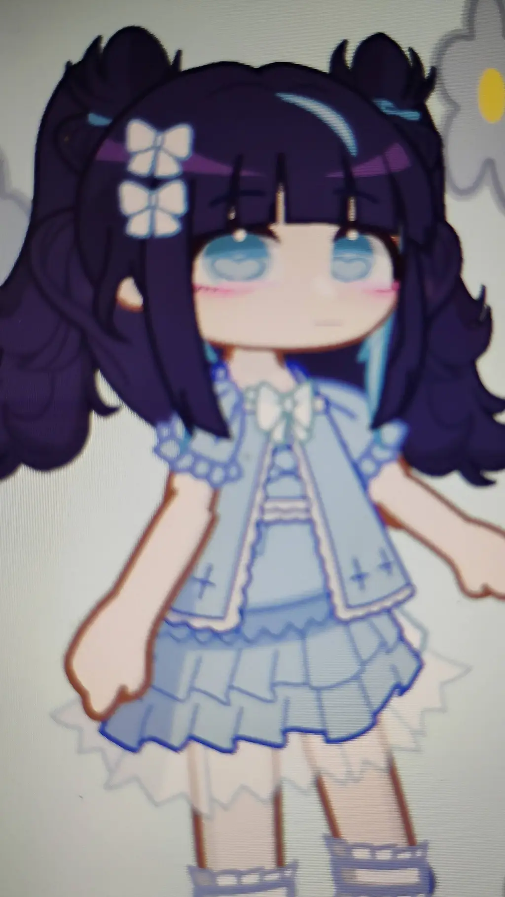 ai character: 🩵ᥣᥲᥣᥲ🩵 background