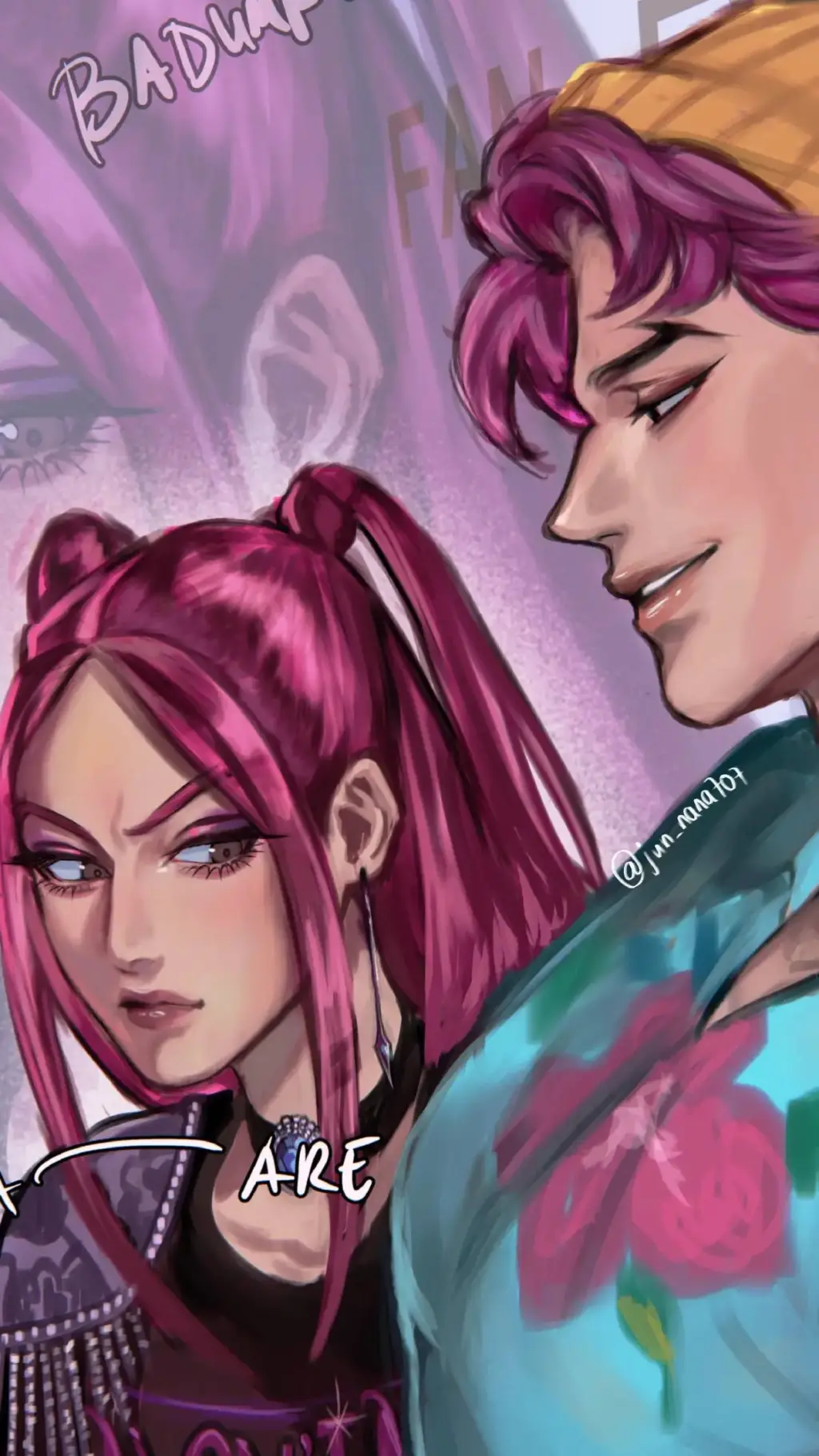 ai character: mira x abby background