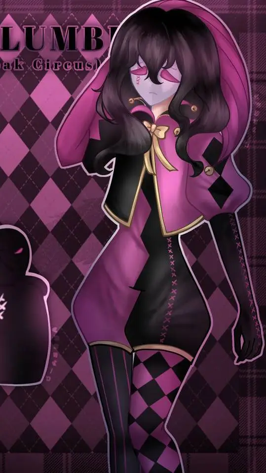 ai character: colombina background