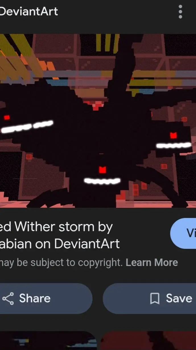 ai character: Wither Storm.exe background
