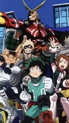 ai character: mha roast battle background