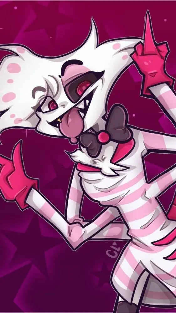ai character: angel dust background