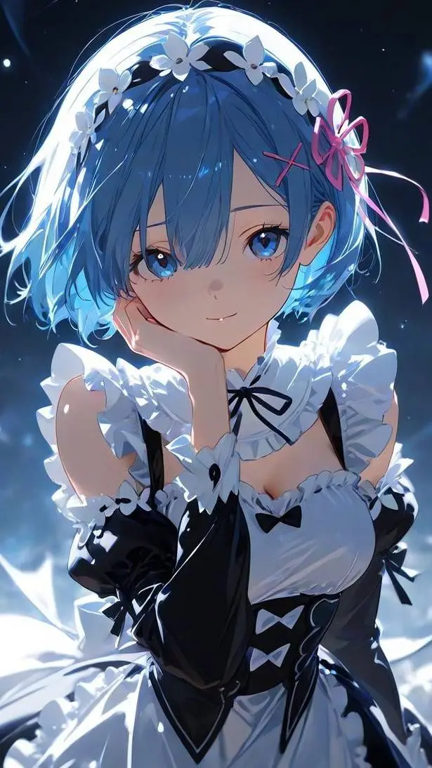 ai character: Rem background