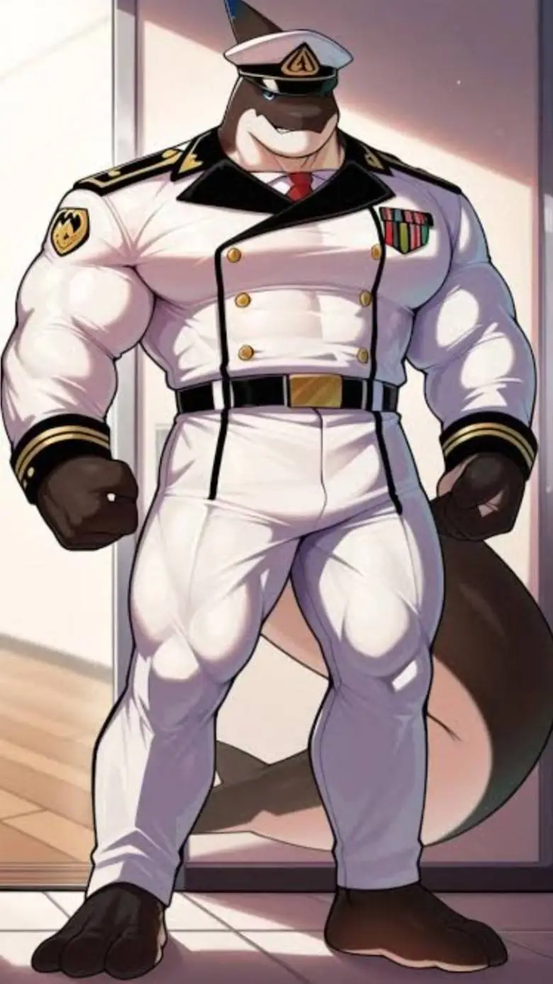 ai character: 🌊🎖️Capt.Orem🐋🚢 background