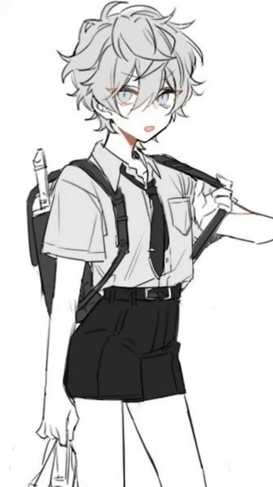 ai character: Lucas  background