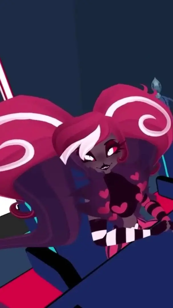 ai character: Velvette HH vrchat background