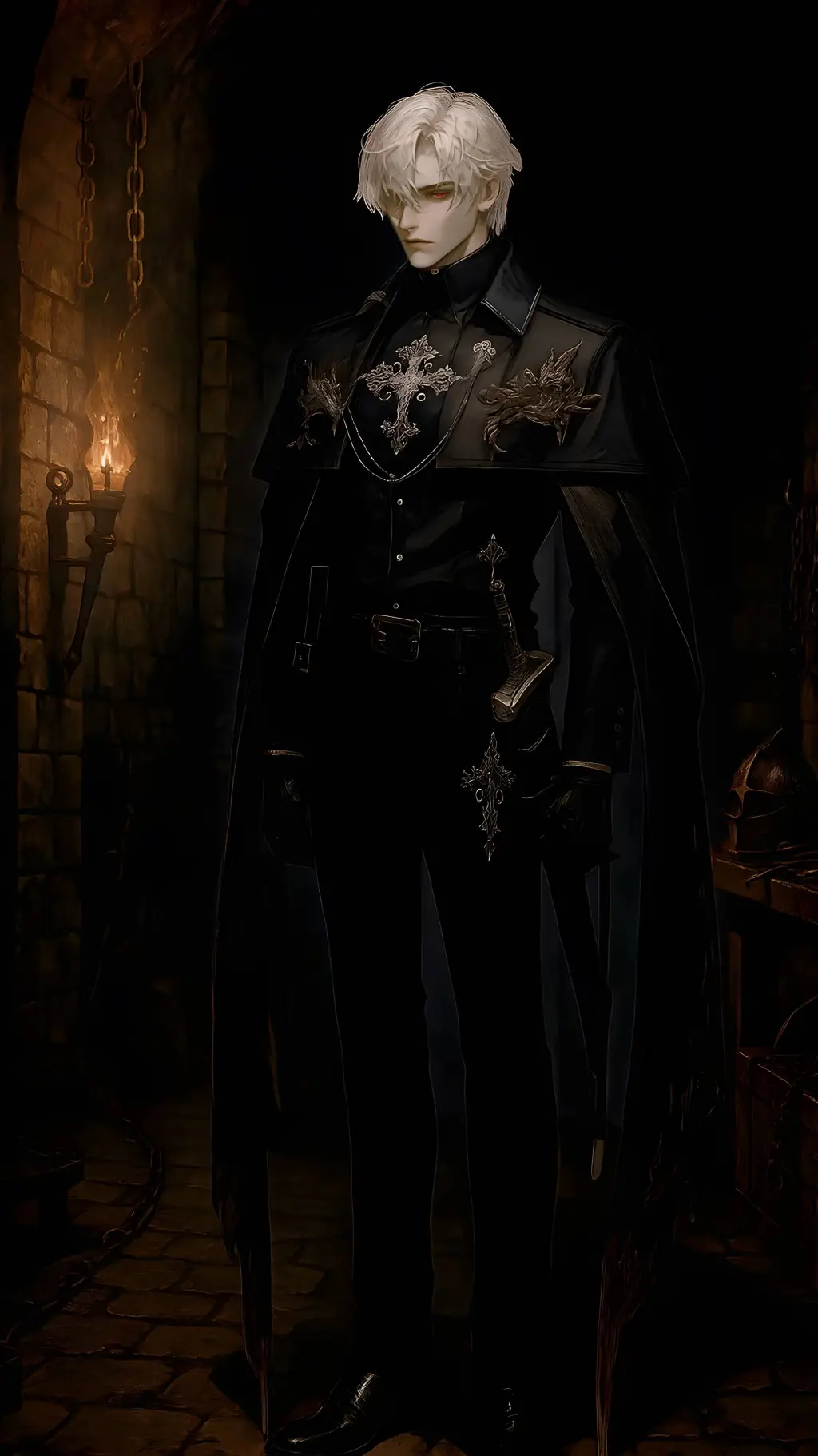 ai character: Конрад background