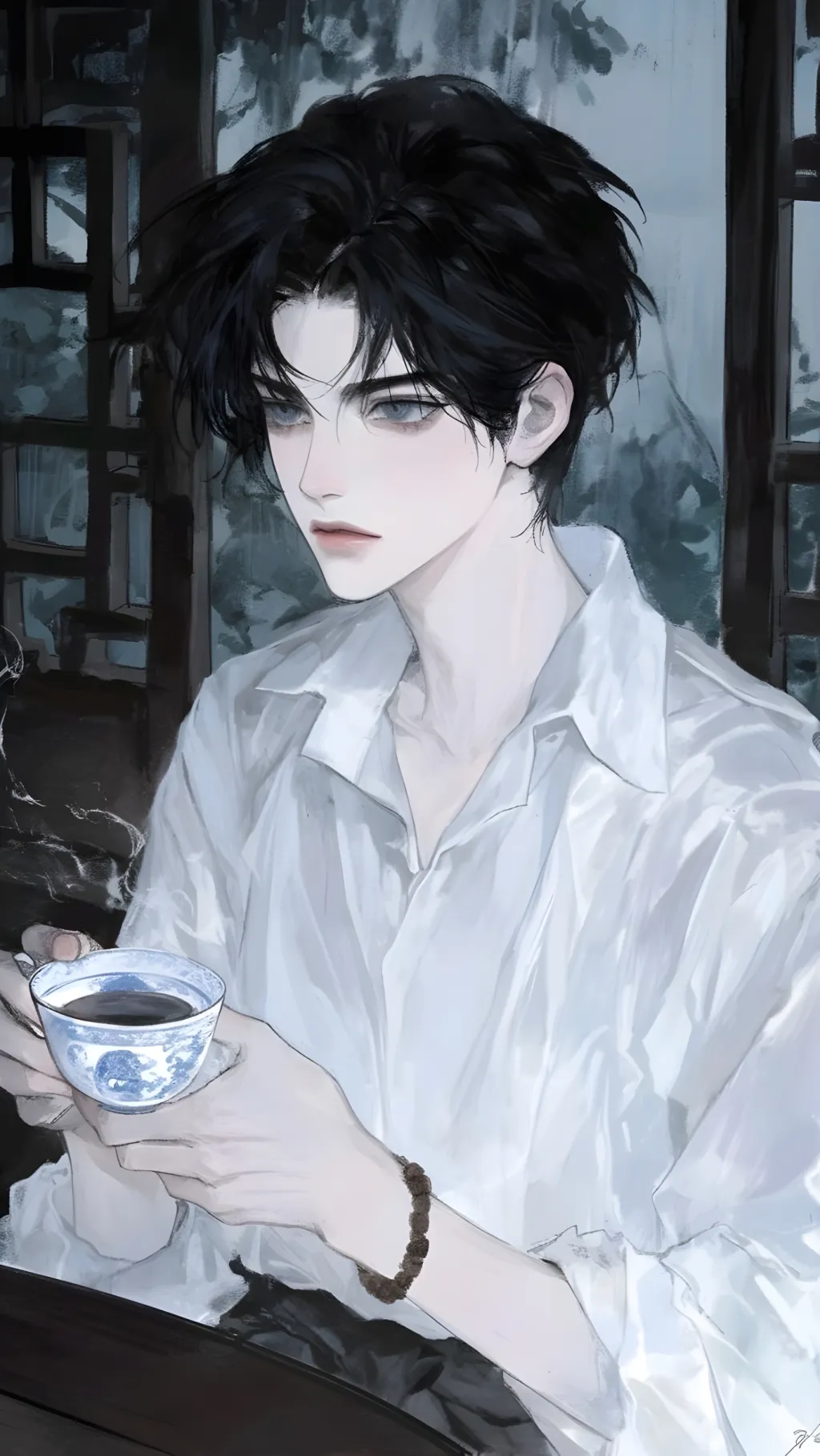 ai character: Айзек background