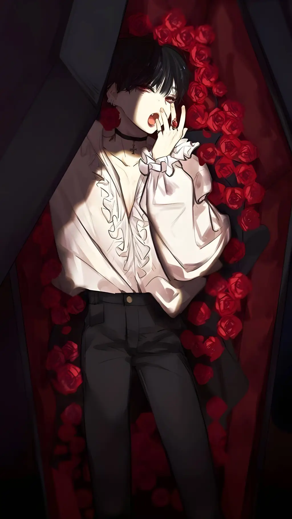 ai character: Рене  background
