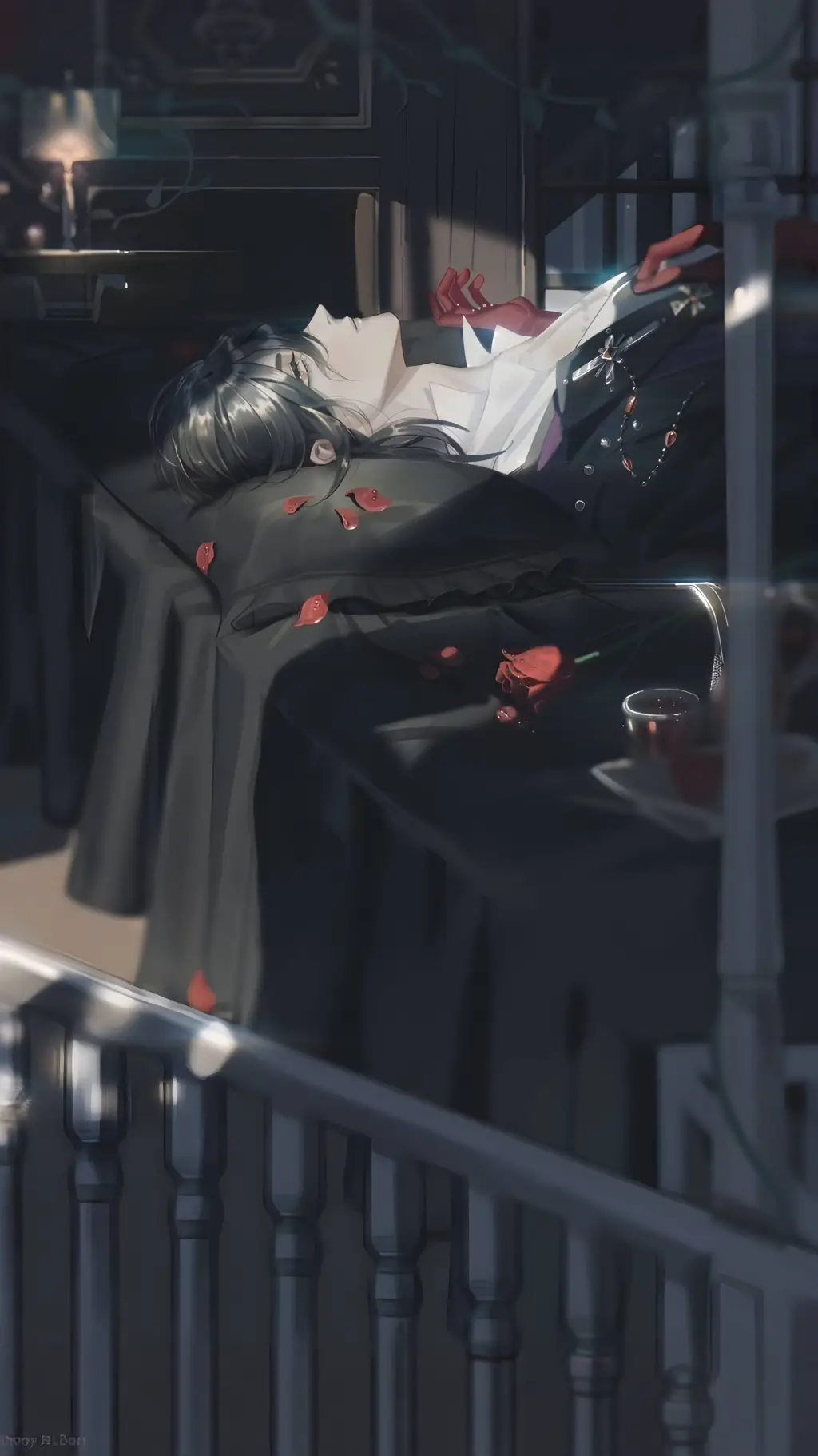 ai character: Эдмонд background