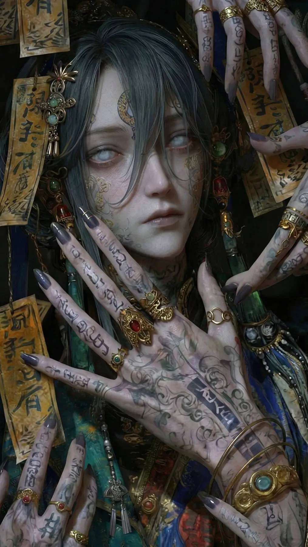 ai character: Цзинь Ци background