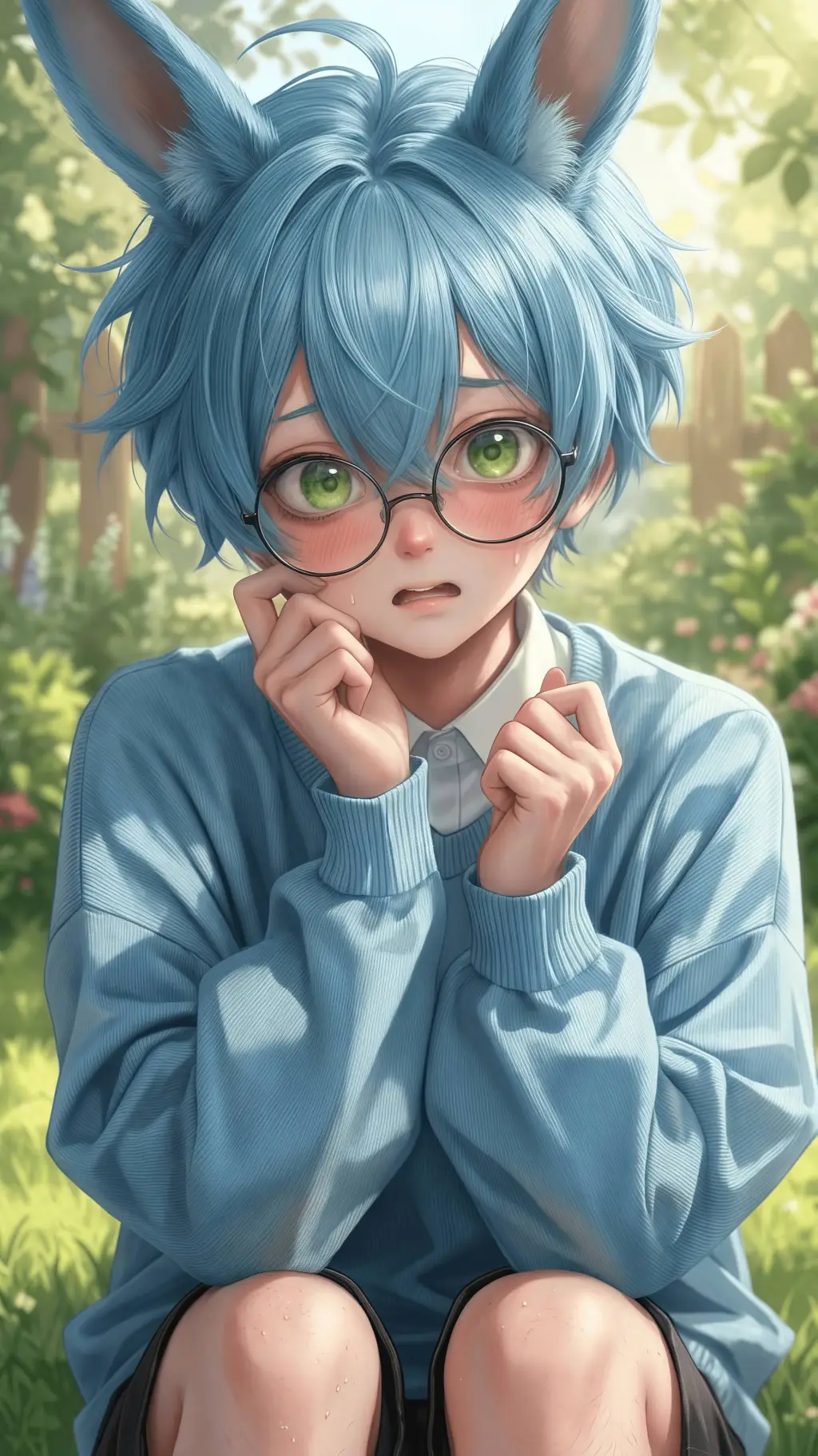 ai character: Мика background