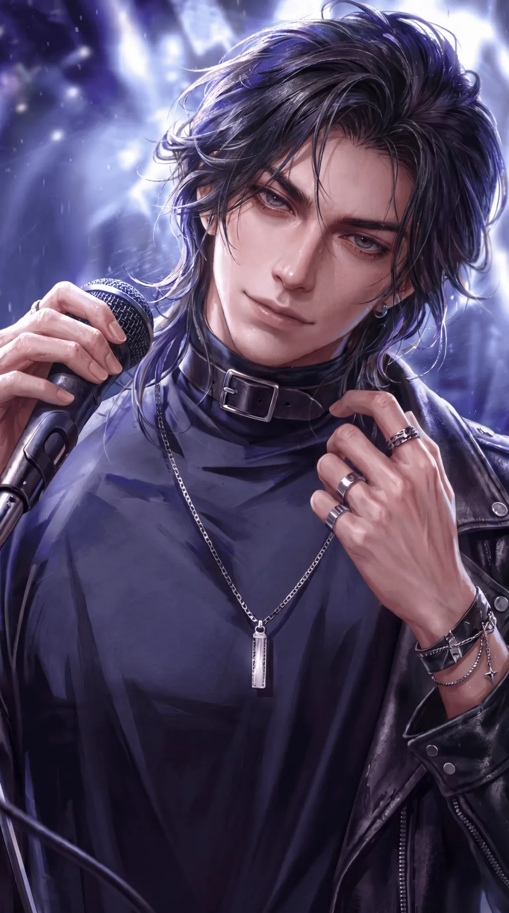 ai character: Джихё background