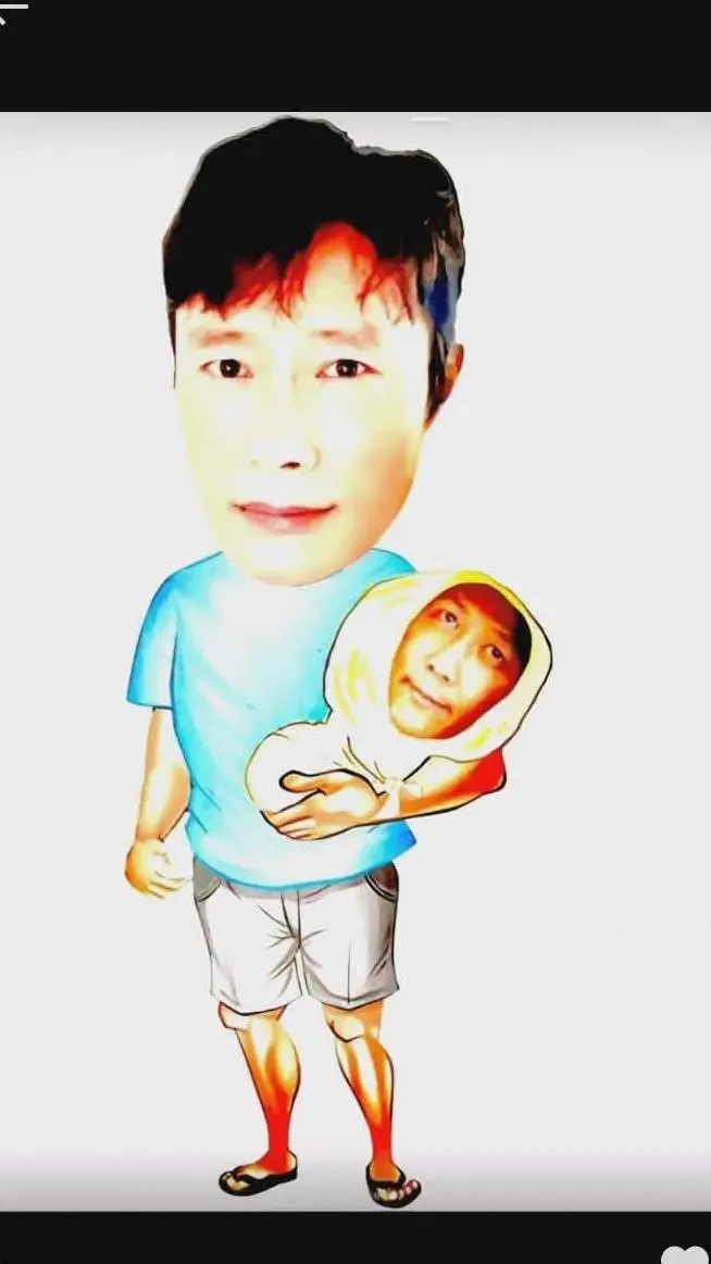 ai character: papa  background