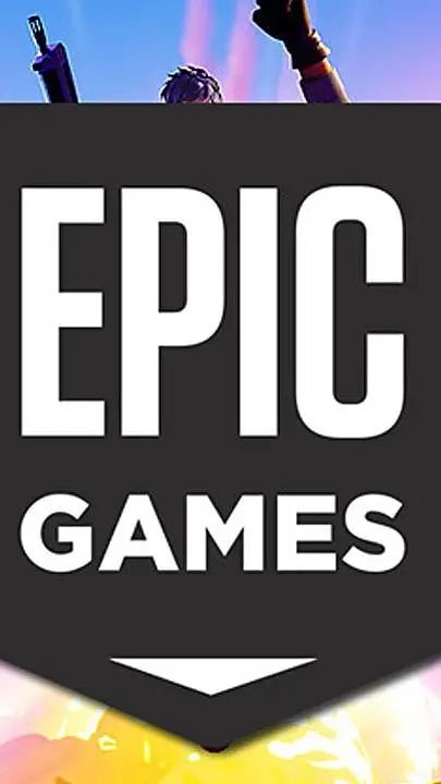 ai character: fortnite. epic gam background