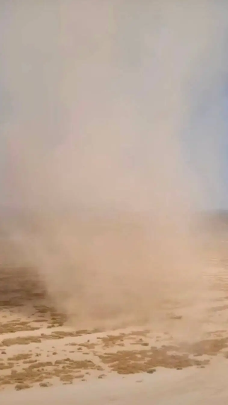 ai character: dust devil  background